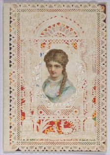 Valentine, ca. 1880. Creator: Anon