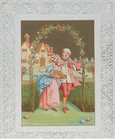 Valentine, ca. 1880. Creator: Catherine Greenaway