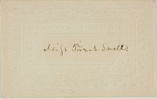 Valentine envelope, n.d. Creator: Unknown