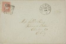 Valentine envelope, n.d. Creator: Unknown