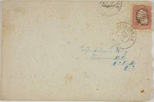 Valentine envelope, c. 1860. Creator: Unknown