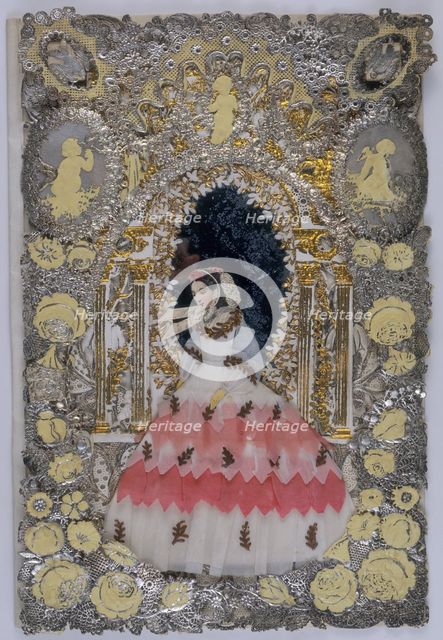 Valentine's card, 19th century. Creator: Unknown.