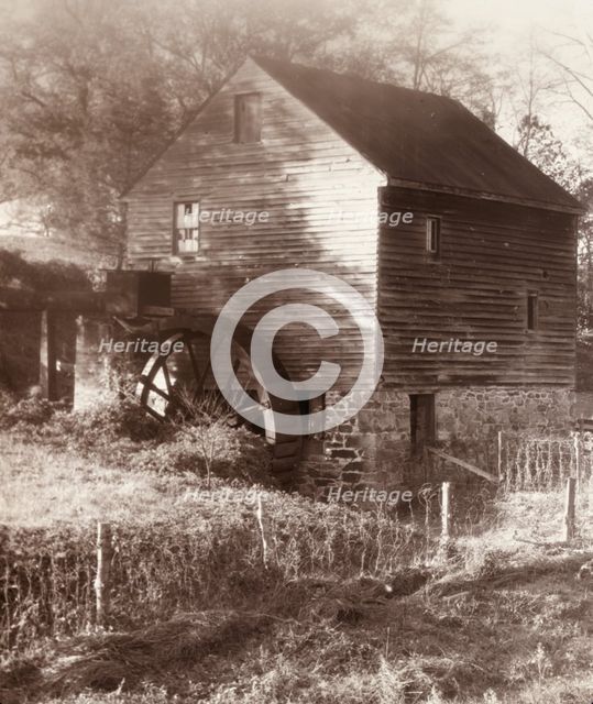 Valentine's Mill, Louisa County, Virginia, 1935. Creator: Frances Benjamin Johnston.