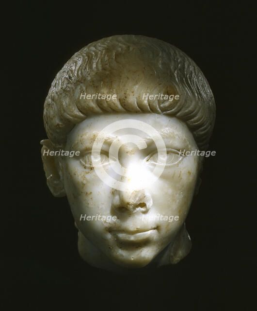 Valentinian II or Gratian, 4th century Roman Emperors. Artist: Unknown