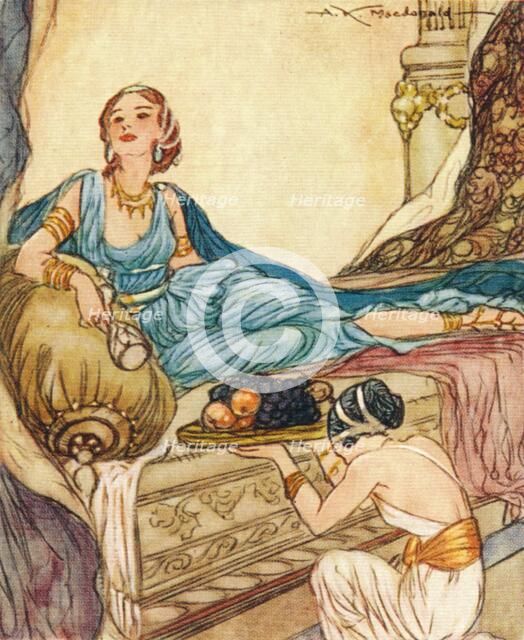 Valeria Messalina (c.1720-48), third wife of  Roman Emperor Claudius, 1937. Artist: Alexander K MacDonald