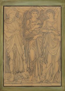 Valerian and the Angel, c1874. Creator: Sir Edward Coley Burne-Jones