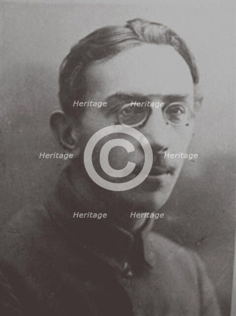 Valerian Obolensky (Nikolai Osinsky), c. 1920.