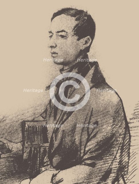 Valerian Nikolayevich Maykov (1823-1847), 1840s.