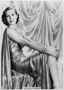 Valerie Hobson, British actress, c1936-c1939