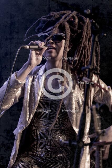 Valerie June, 2017. Artist: Alan John Ainsworth.