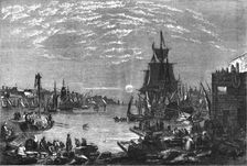 Valetta Harbour, Malta, c1856