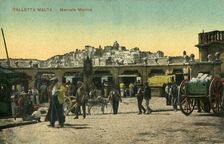 Valetta Malta - Mercato Marina c1918-c1939. Creator: Unknown