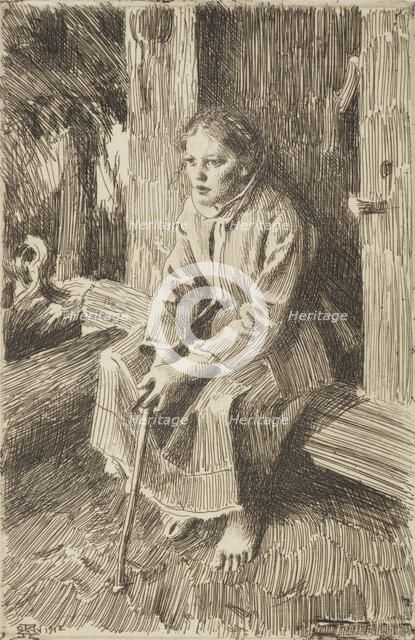 Valkulla, 1912. Creator: Anders Leonard Zorn.