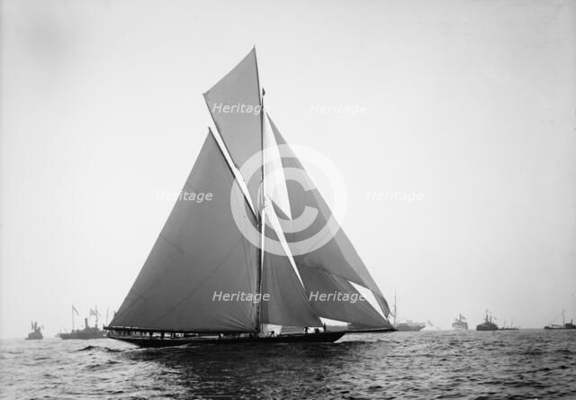 Valkyrie II, (1893?). Creator: John S Johnston.