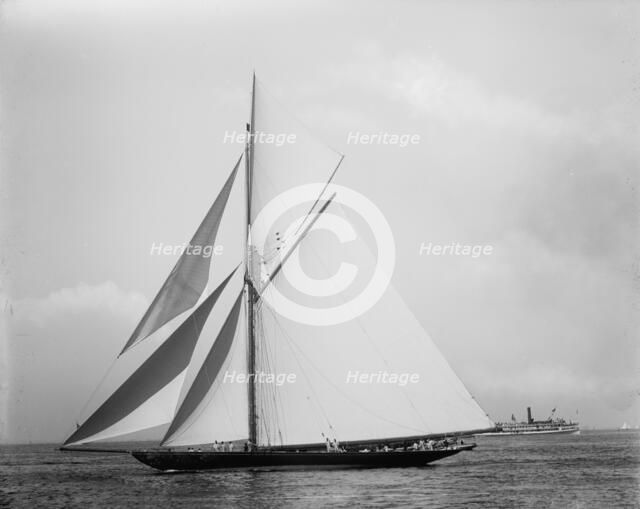Valkyrie II, (1893?). Creator: John S Johnston.