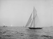 Valkyrie rounding outer mark Oct. 5, 1893, 1893 Oct 5. Creator: Unknown