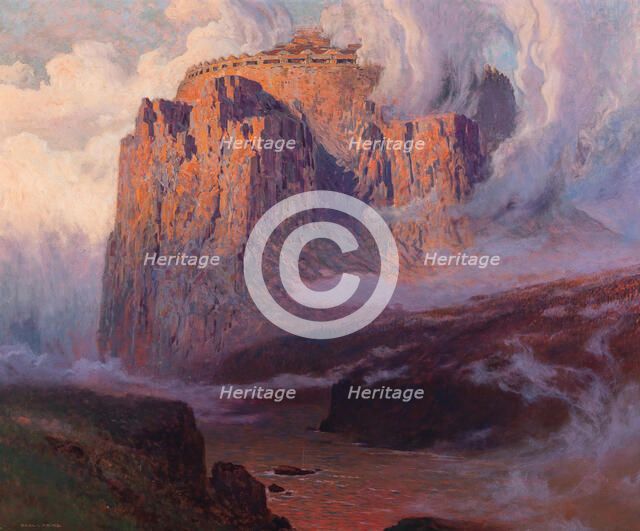 Valhalla, before 1911. Creator: Prinz, Karl Ludwig (1875-1944).