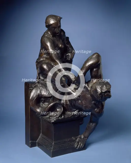 Valour And Cowardice, 1856-66. Creator: Alfred George Stevens.