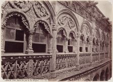 Valladolid, Gallery Above the Courtyard of St. Gregory, between 1866 and 1892. Creator: Juan Laurent