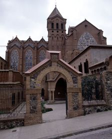 Valldonzella Convent 1913-1919, detail of the entrance to the convent