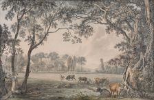 Valle Crucis Abbey, Denbighshire, 1770-79 (?). Creator: Paul Sandby