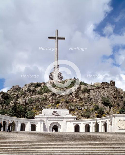 Valle de los Caídos (Valley of the Fallen), monument erected between 1940 and 1959 by order of Fr…