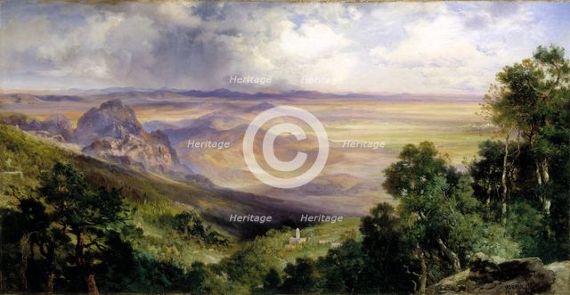 Valley of Cuernavaca, 1903. Creator: Thomas Moran.