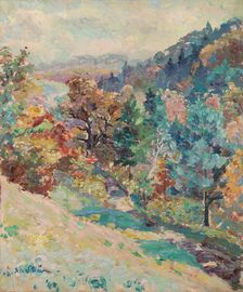 Valley of Calamine. Autumn, 1899. Creator: Emmanuel de La Villeon