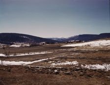 Valley of Chacon, Mora County, New Mexico, 1943. Creator: John Collier