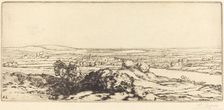 Valley of Dunes (La vallee des dunes). Creator: Alphonse Legros