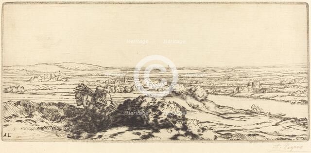 Valley of Dunes (La vallee des dunes). Creator: Alphonse Legros.