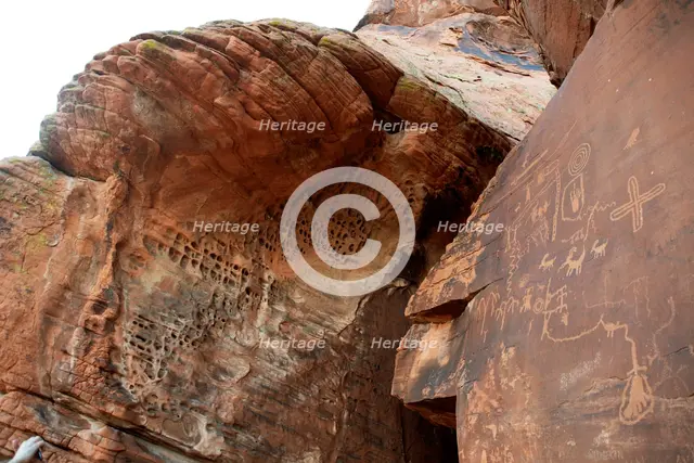 Valley of Fire, Las Vegas, Nevada, USA, 2022. Creator: Ethel Davies.