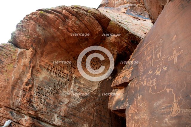Valley of Fire, Las Vegas, Nevada, USA, 2022. Creator: Ethel Davies.