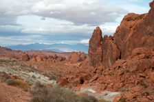 Valley of Fire, Las Vegas, Nevada, USA, 2022. Creator: Ethel Davies