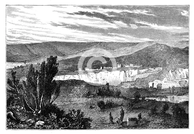 Valley of Inkerman, Ukraine, c1888. Artist: Unknown