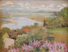 Valley of the Vistula from Zwierzyniec, 1905. Creator: Jacek Malczewski