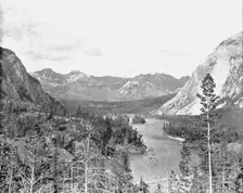 Valley of the Bow River, Alberta, Canada, c1900. Creator: Unknown