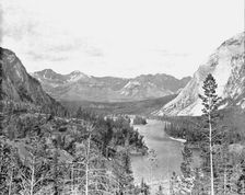 Valley of the Bow River, Alberta, Canada, c1900. Creator: Unknown