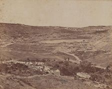 Valley of the Cemetery, 1855-1856. Creator: James Robertson