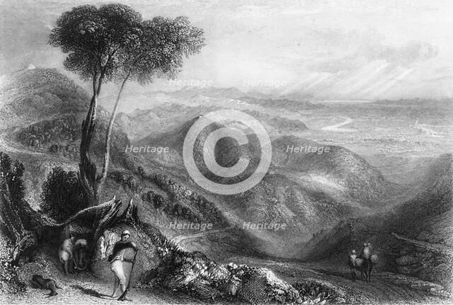 'Valley of the Dhoon, Himalaya Mountains', 1845. Creator: Unknown.