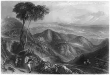 Valley of the Dhoon, Himalaya mountains, c1860
