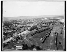 Valley of the Mississippi from Winona, Minn., c1898. Creator: Unknown