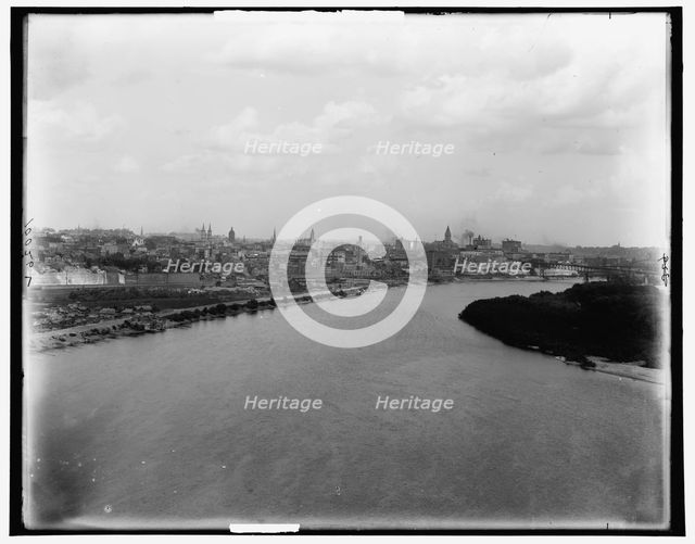 Valley of the Mississippi, St. Paul, Minn., between 1880 and 1899. Creator: Unknown.