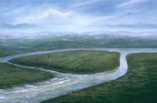 Valley of the River Colne, Southern England, 8000 BC Creator: Frank Gardiner