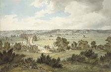 Valley of the Stour with Stratford St Mary seen from near Dedham, c1800. Artist: John Constable