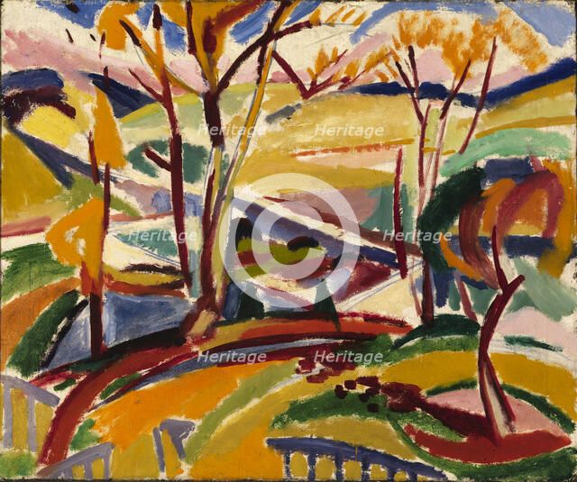 Valley Falls I, 1915. Creator: Henry Lyman Saÿen.