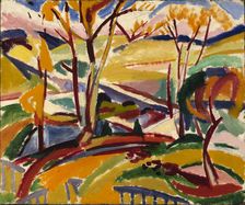 Valley Falls I, 1915. Creator: Henry Lyman Saÿen