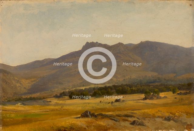 Valley in the Sierra de Guadarrama, c1870. Creator: Carlos de Haes.