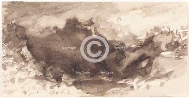 Valley Landscape. Creator: John Varley I.