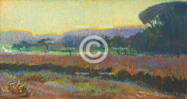 Valley with trees, 1910. Creator: Gestel, Leo (1881-1941).